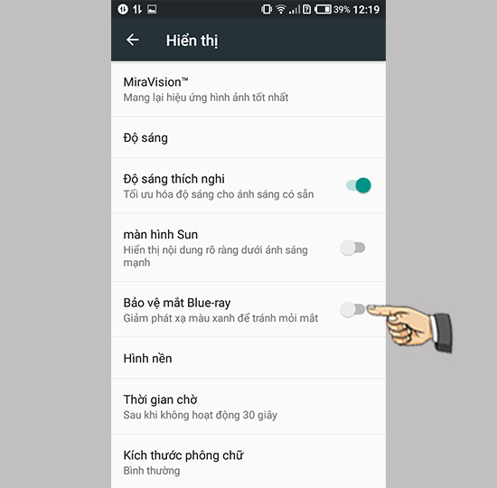 Kích hoạt tính năng